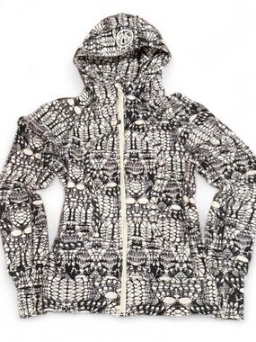 Y2K Lululemon Scuba Special Edition Abstract Zip Up Hoodie